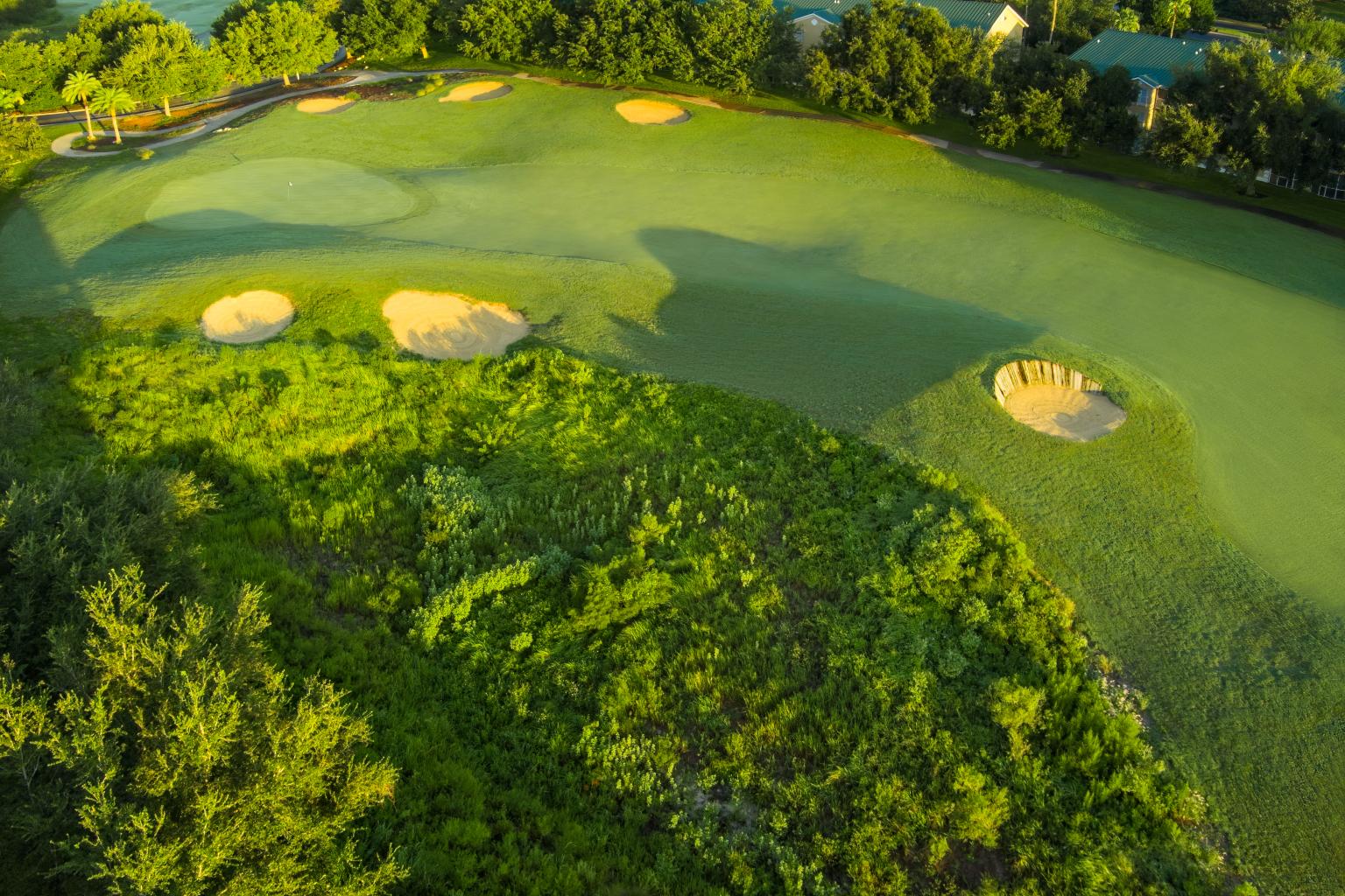 Mystic Dunes Golf Course Green 